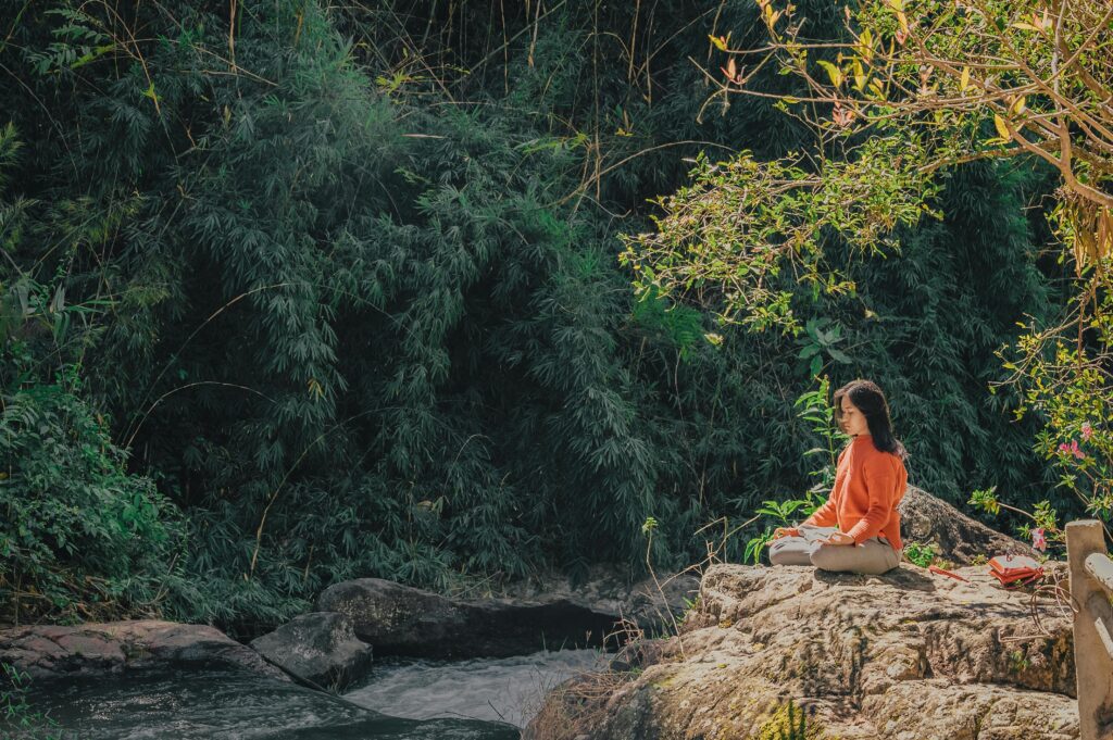 vrouw met een spiritueel sterrenbeeld